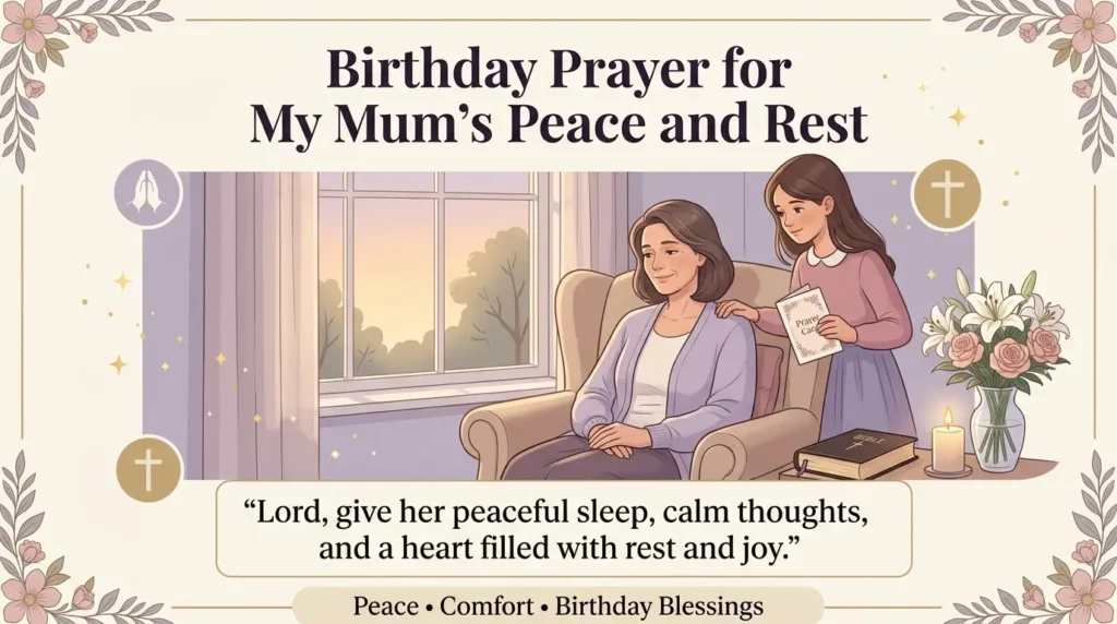 5. Birthday Prayer for My Mum’s Peace and Rest