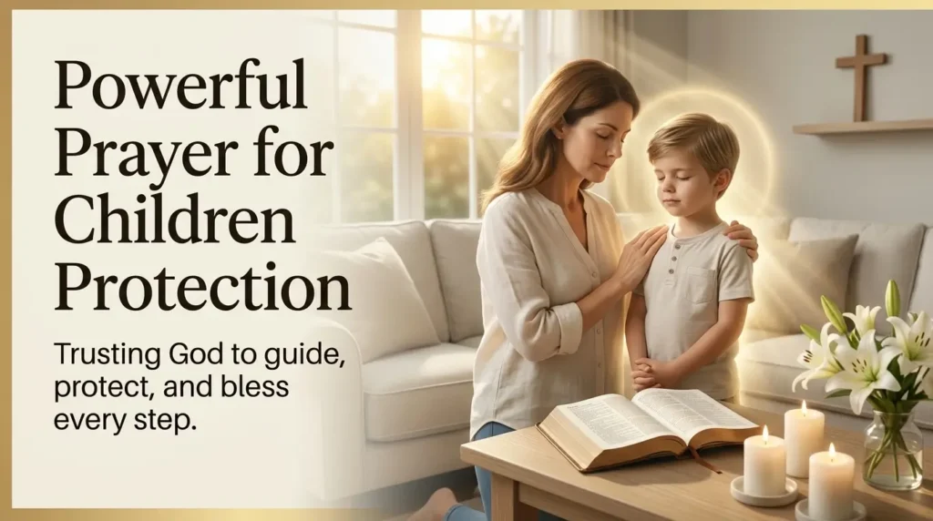 Powerful Prayer for Children Protection