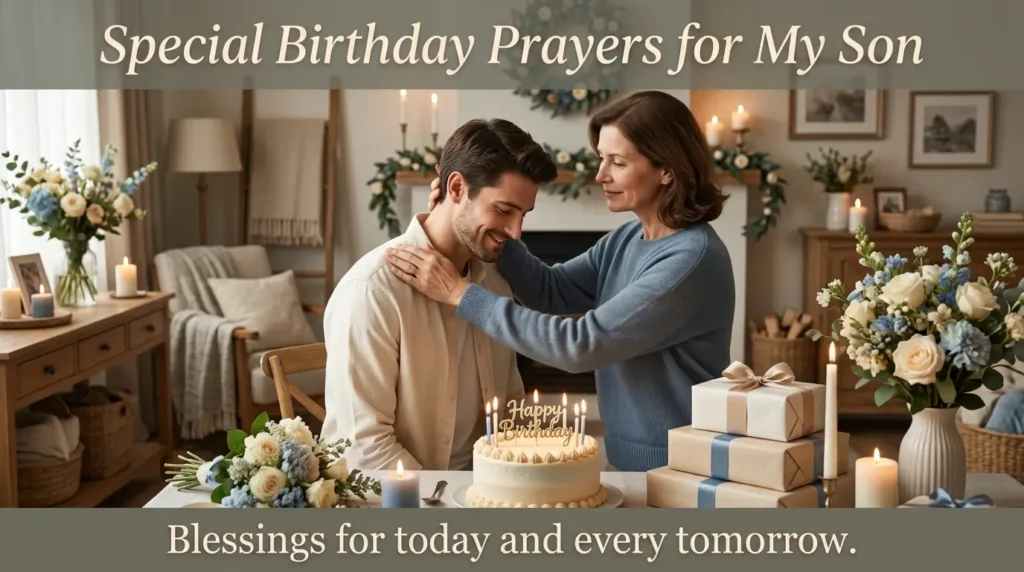 Special Birthday Prayers for My Son
