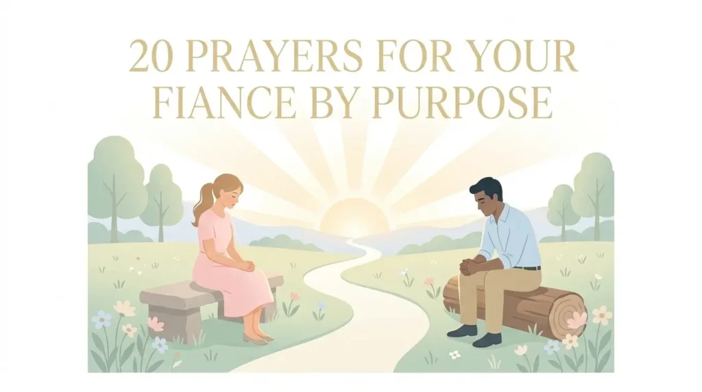 20 Prayers for Your Fiance by Purpose