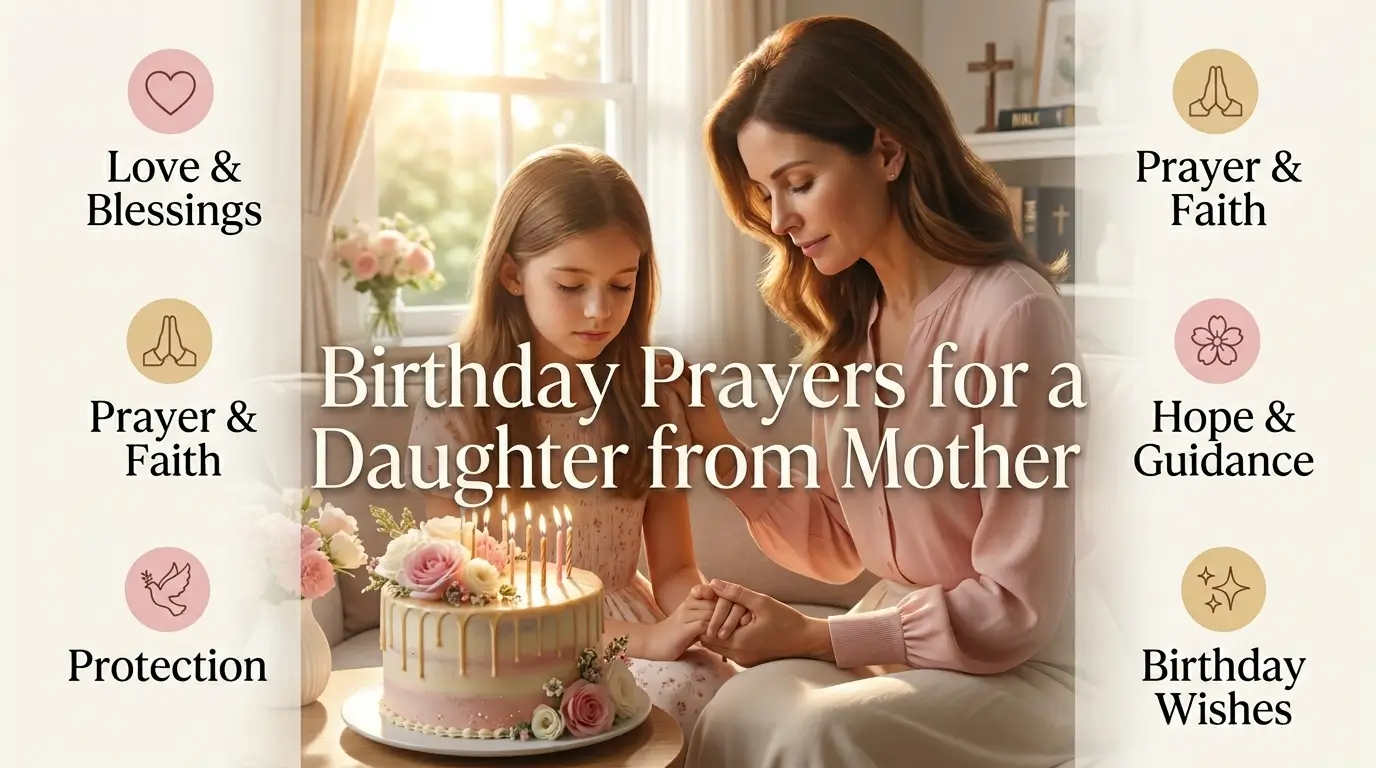 Birthday Prayers for a Daughter from Mother